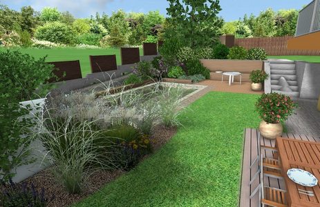 3D vizualizace, návrhy zahrad